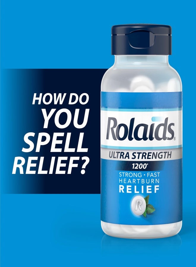 Rolaids Ultra Strength Antacid Chewable Tablets, Mint, 72-Count - Image 2
